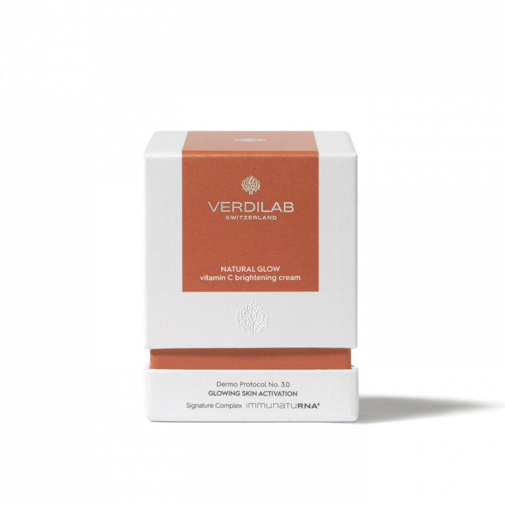 Verdilabs Natural Glow Vitamin C Brightening Cream box