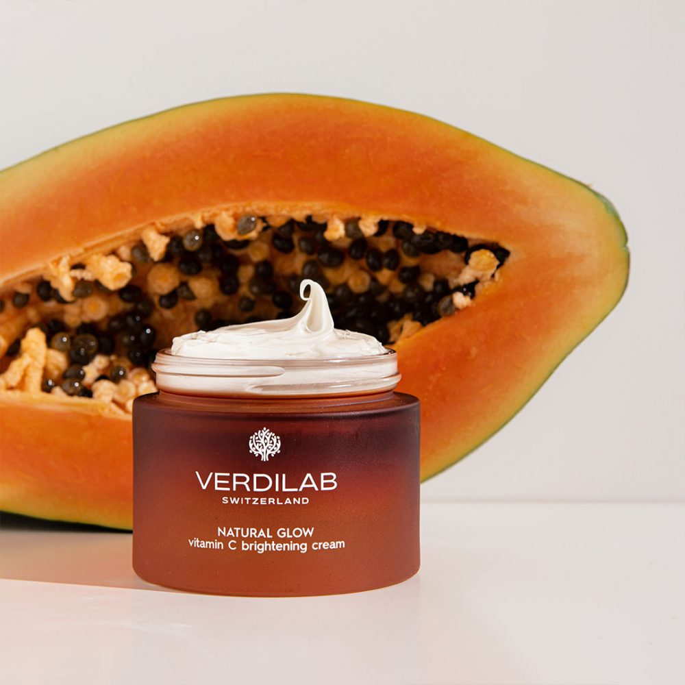 Verdilabs Natural Glow Vitamin C Brightening Cream jar
