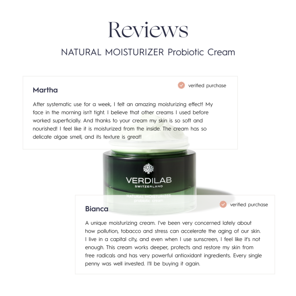 NATURAL MOISTURIZER Probiotic Cream
